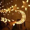 crystal star and moon