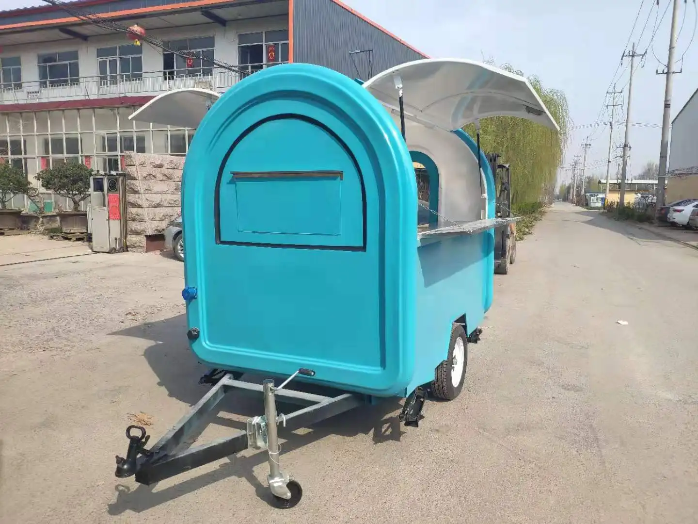 Food Catering Food Trailers Fully Equipped Taco Truck Mobile Kitchen