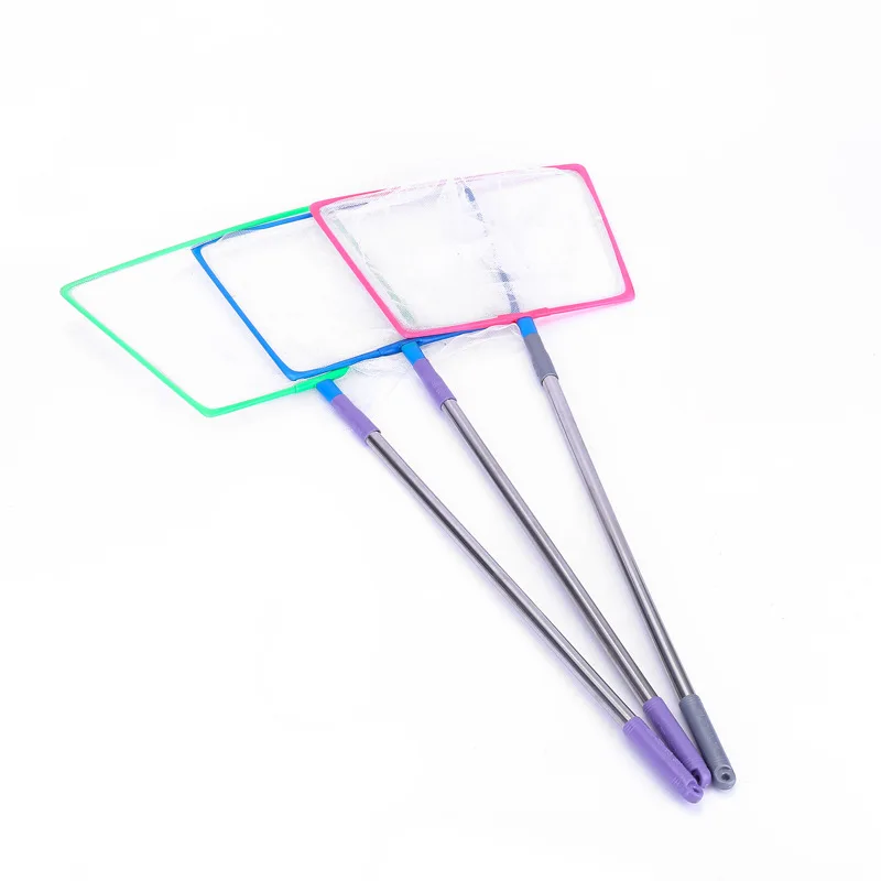 Aquarium Nylon Fishing Net with Telescoping Handle for Small Fish