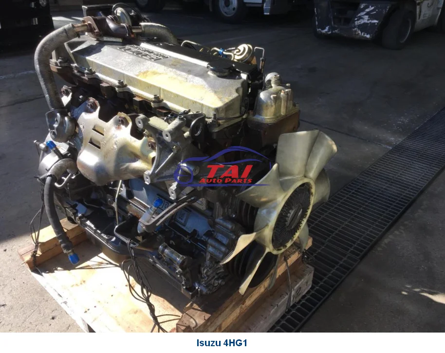 Used Diesel Engine For Isuzu 4hg1 4hj1 4hk1 Genuine Complete Engine Nkr ...