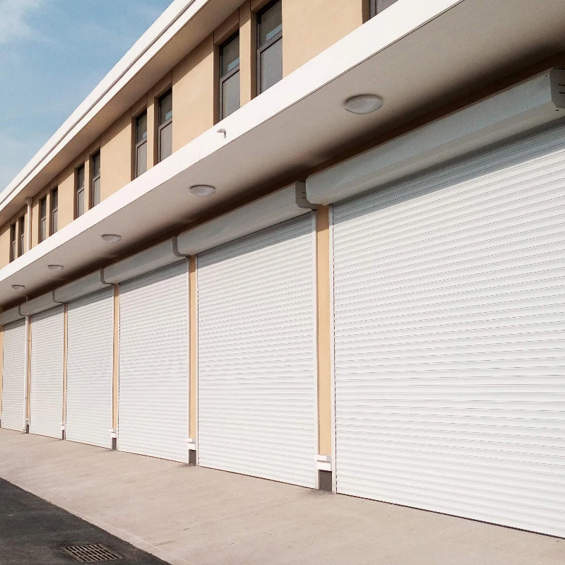 High Quality Electric Aluminium Bi Fold Garage Door Automatic Sliding Style Modern Design for Home Commercial Use Outdoor