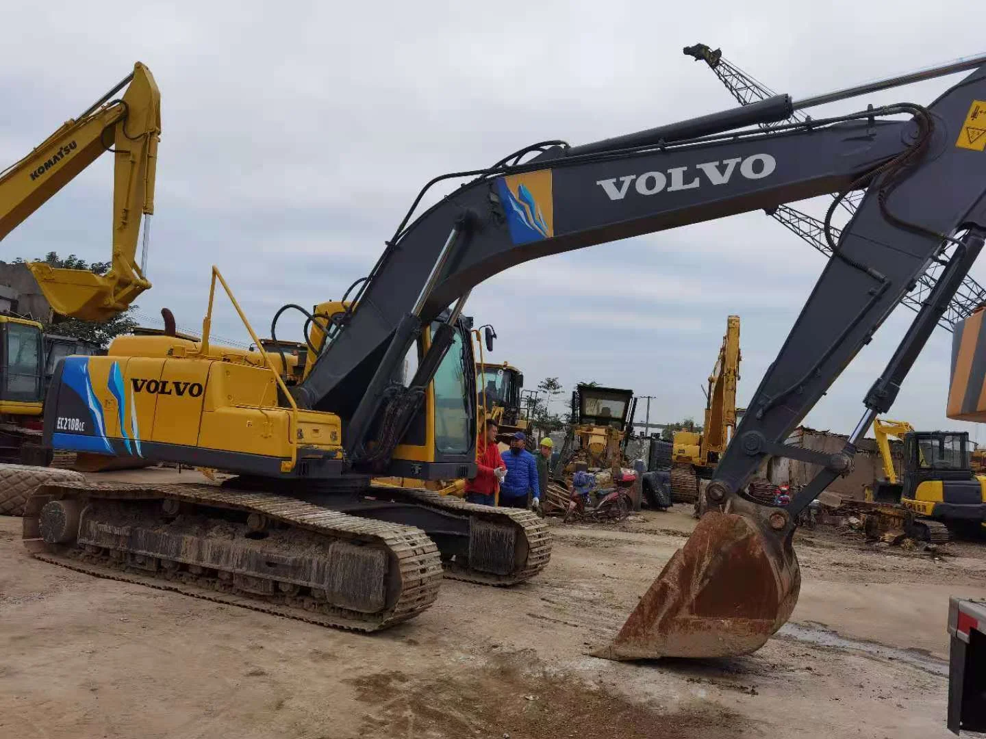 Used Volvo Ec210 Excavator 21 Ton 90%new Volvo 210 Ec210blc Hydraulic ...