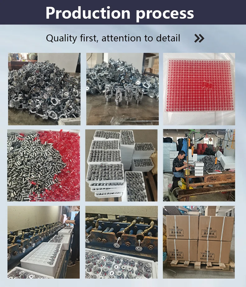 Manufacturer Fusible Alloys Fire Sprinkler System 74degree Esfr K17/k25