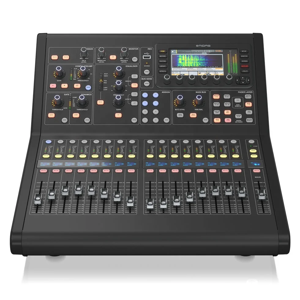 Midas M32R Live 40-Channel Digital Console With 16 Midas Preamps Pa Sound System Digital Mixer