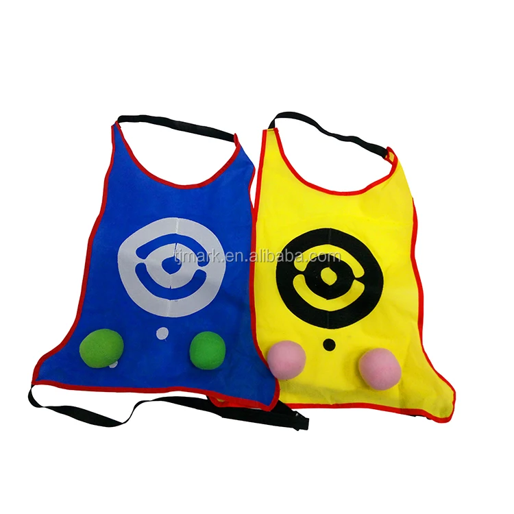 Ultimate Dodgeball Game For Kids Indoor And Outdoor Toys With 4 Dodge Balls And 2 Vests Fun