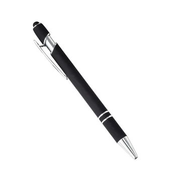 Metal Press-action Pen Aluminum Pole Maggi Capacitive Touch Pen Ballpoint Handwriting Touch Screen Pen