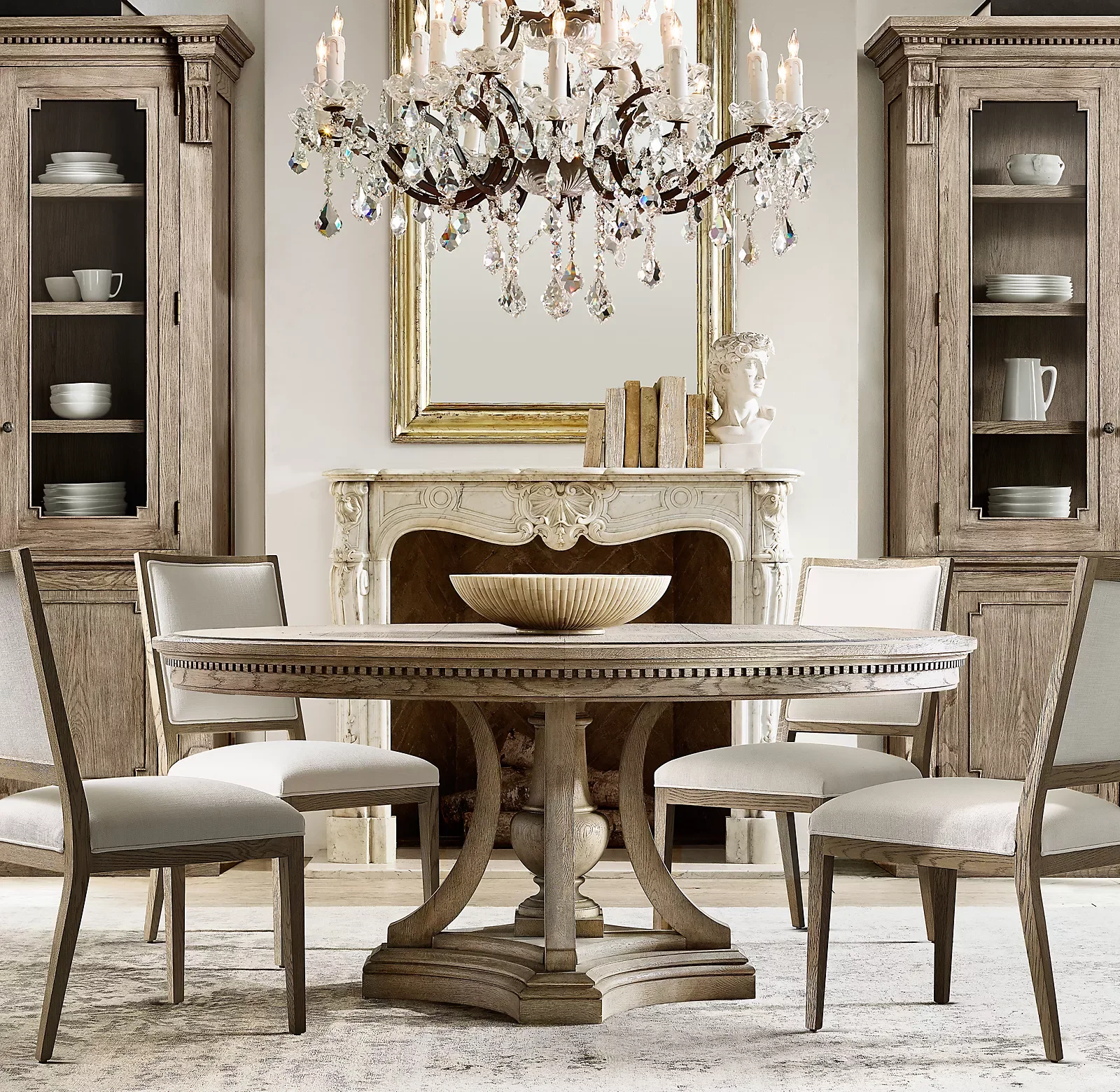 st james round table restoration hardware