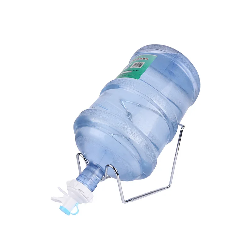 Different Size Non Slip Stainless Steel Plated Wire 3 Gallon 5 Gallon Water Bottle Stand Portable Water Dispenser Stand