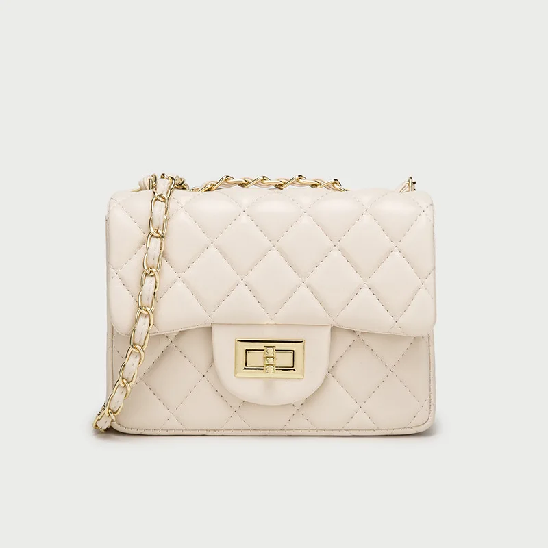 2025 Trendy Spring New Diamond Chain Bags Ladies Shoulder Messenger Hand Bags Purses for Woman