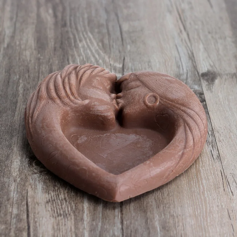 R1030 Valentines Lover Kiss Heart Shape Handmade Custom DIY Silicone Molds  for Soap, Chocolate, Soap Holder, Ashtray Making - China Silicone Molds, Valentines  Silicone Molds