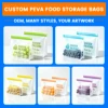 Customized PEVA Food Storage Bags