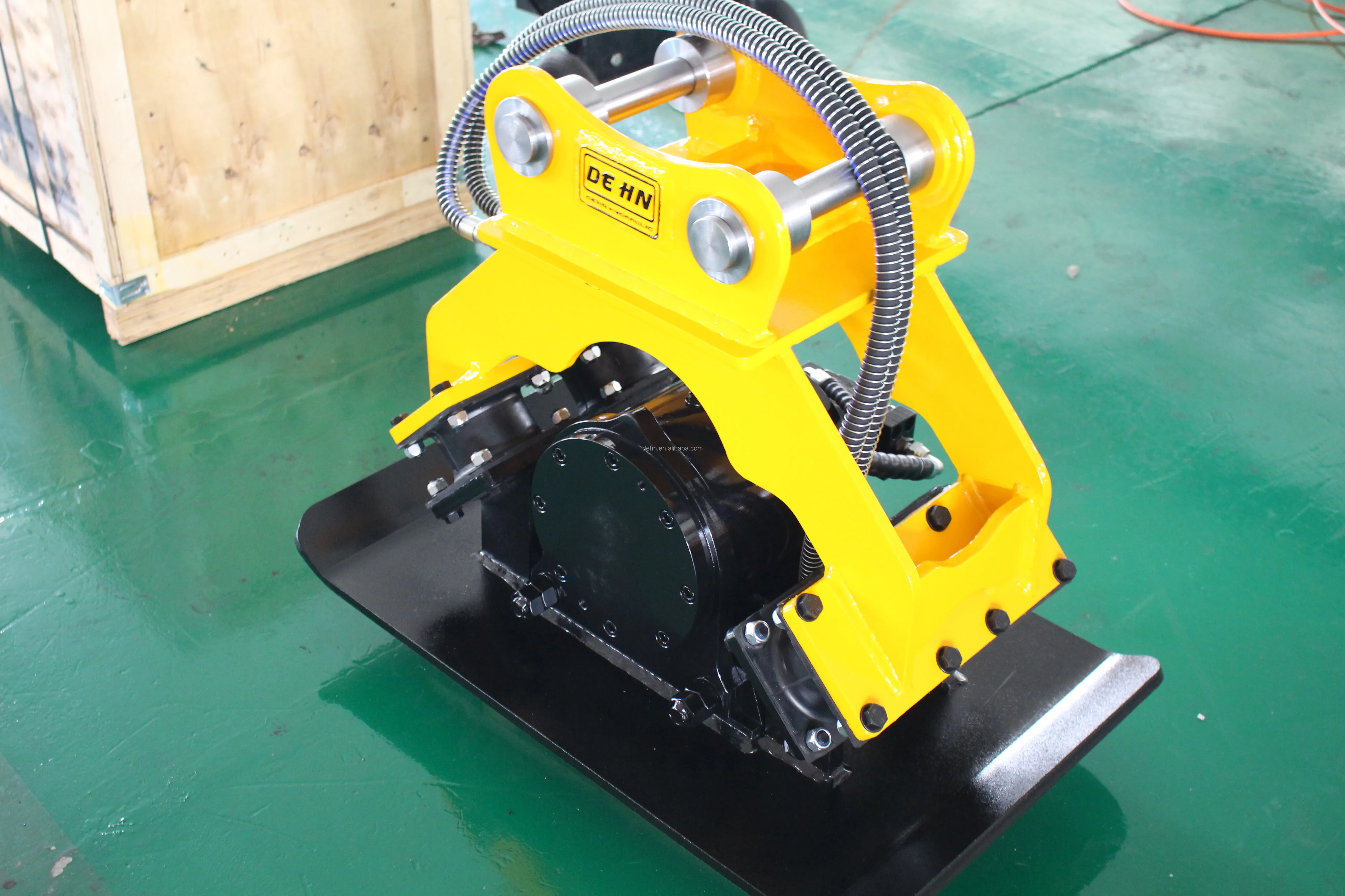 Dn04 Excavator Mounted Soil Plate Compactor Hydraulic Vibrator Plate ...