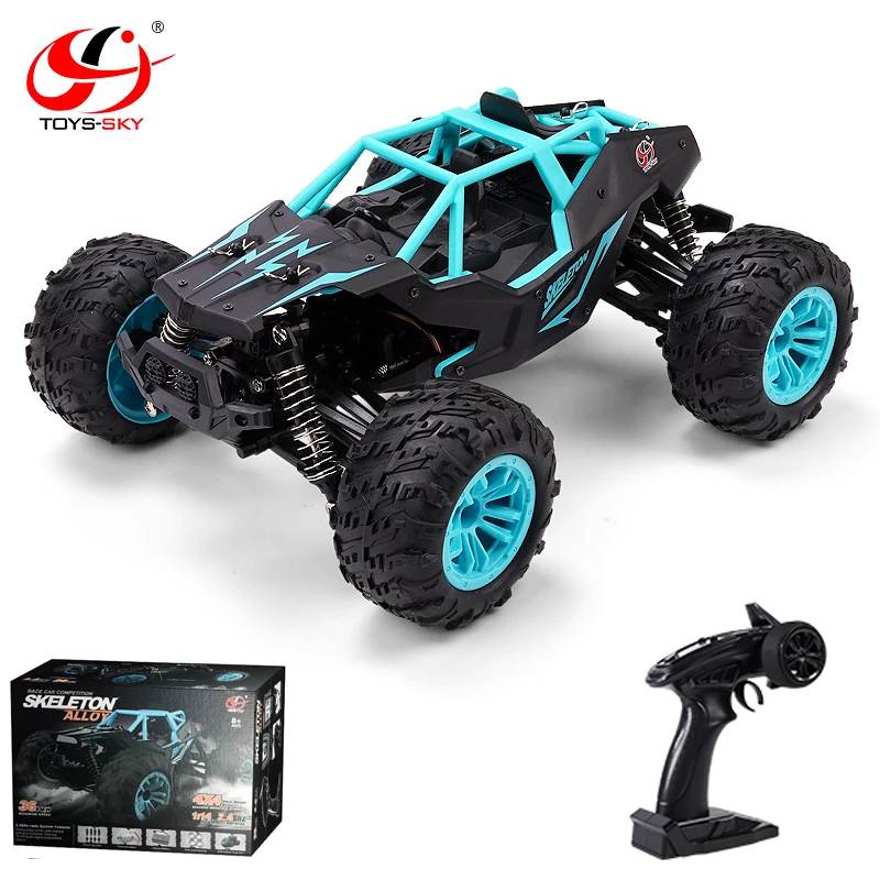 skeleton alloy rc car