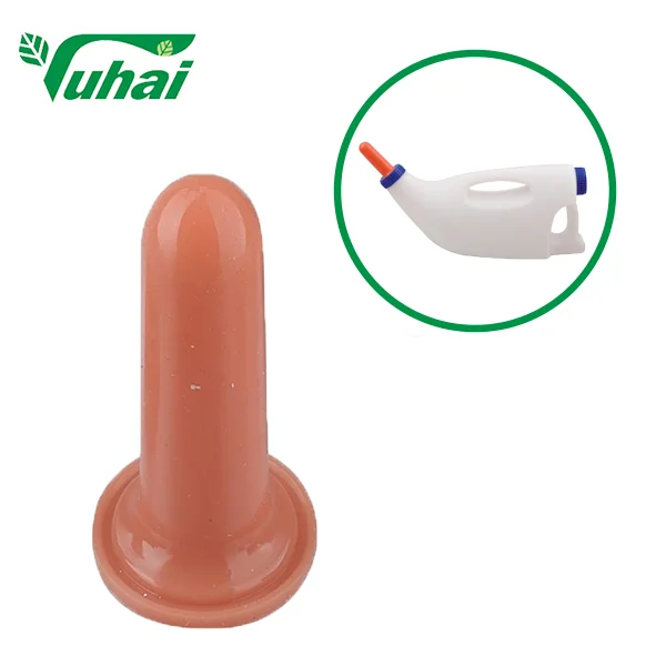 Calf Feeding Teat Silicone Pacifier Sheep Milk Drink Nipple Calf Lamb Pacifier Milking Feeding Teats Calf Pacifier