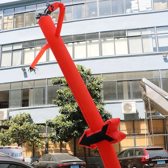 Customized Business Activities Use High Quality Inflatable Sky Dancer Inflatable Arrow Sky Dancer Tubes for Halloween