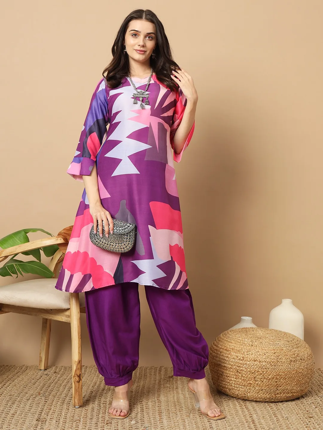 New Trendy Design Printed Muslin Kurta and Patiala Collection for Women Casual Wear at Affordable Price