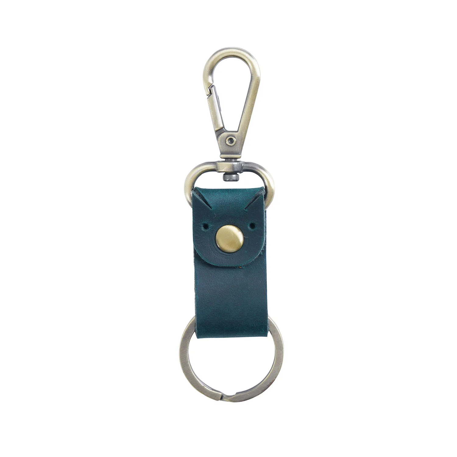 Retro Cow Leather Keychain Wallet Men Genuine Leather Car Key Pocket  Keyholder horse Design Ganchos Para Carteras