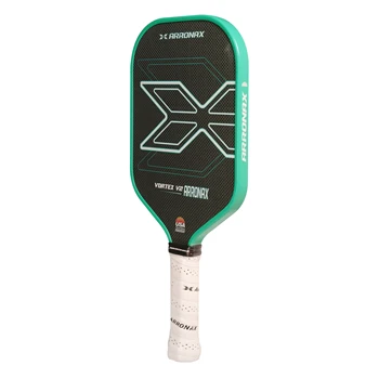 ピックルボール パドル ARRONAX 3Kカーボンファイバー メタリック 赤い ARRONAXチタンピックルボールパドル新着モデルカーボン