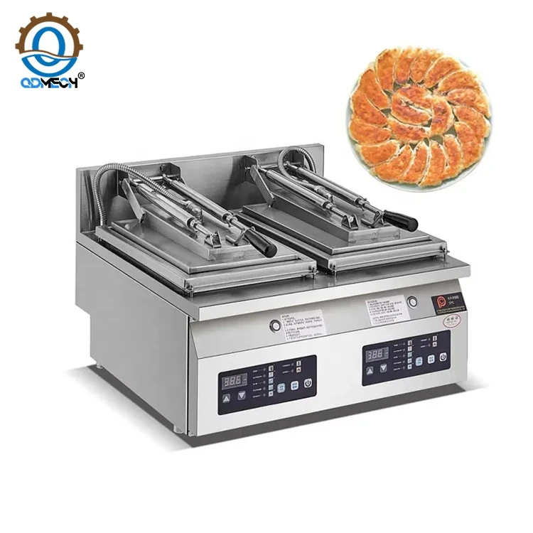 QDMECH Commercial Water Cooking Dumpling Fry Pan Dumplings Machine With Great Price