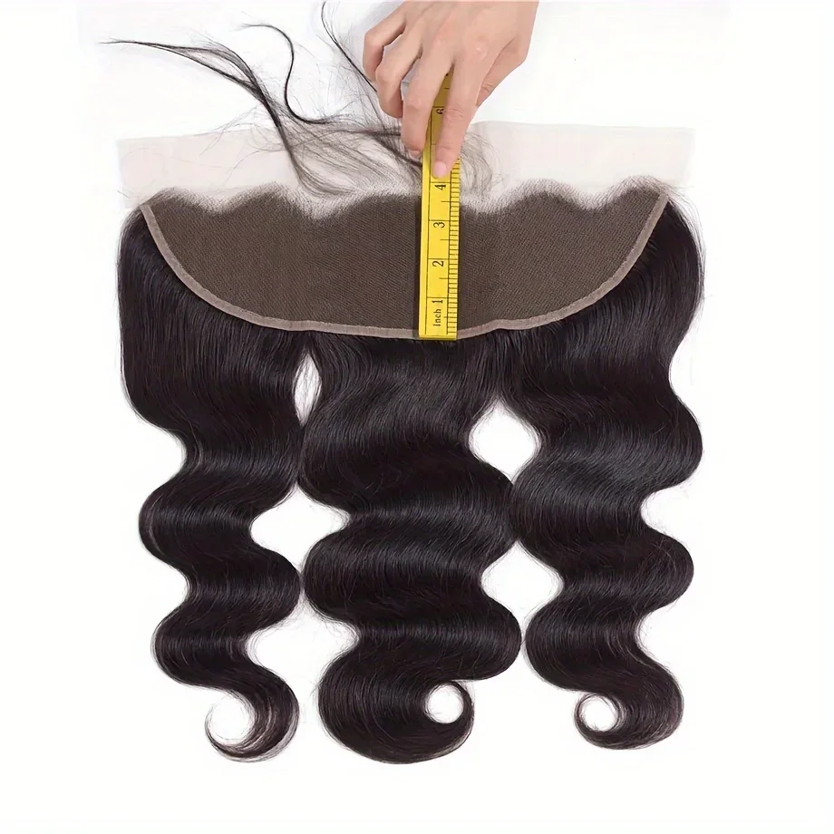 13x4 brazilian Body Wave dantela frontala par uman Remy par inchidere_voghion.com
