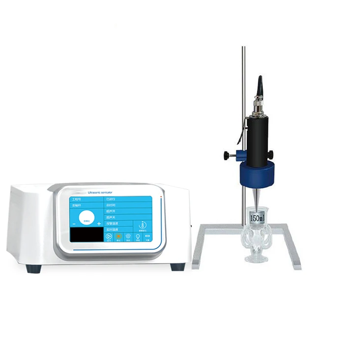 WEIAI Lab Ultrasonic Extraction Machine System Nano Cell Crusher 400w Handheld Ultrasonic Homogenizer Sonicator Mixer Emulsifier