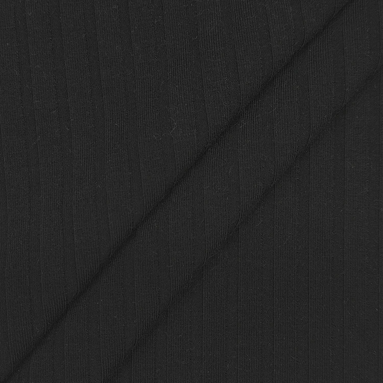 China Supplier Custom Bamboo Spandex Fabric Ribbed Material, Wholesale Solid Bamboo Rib Fabric for Cloth/ factory