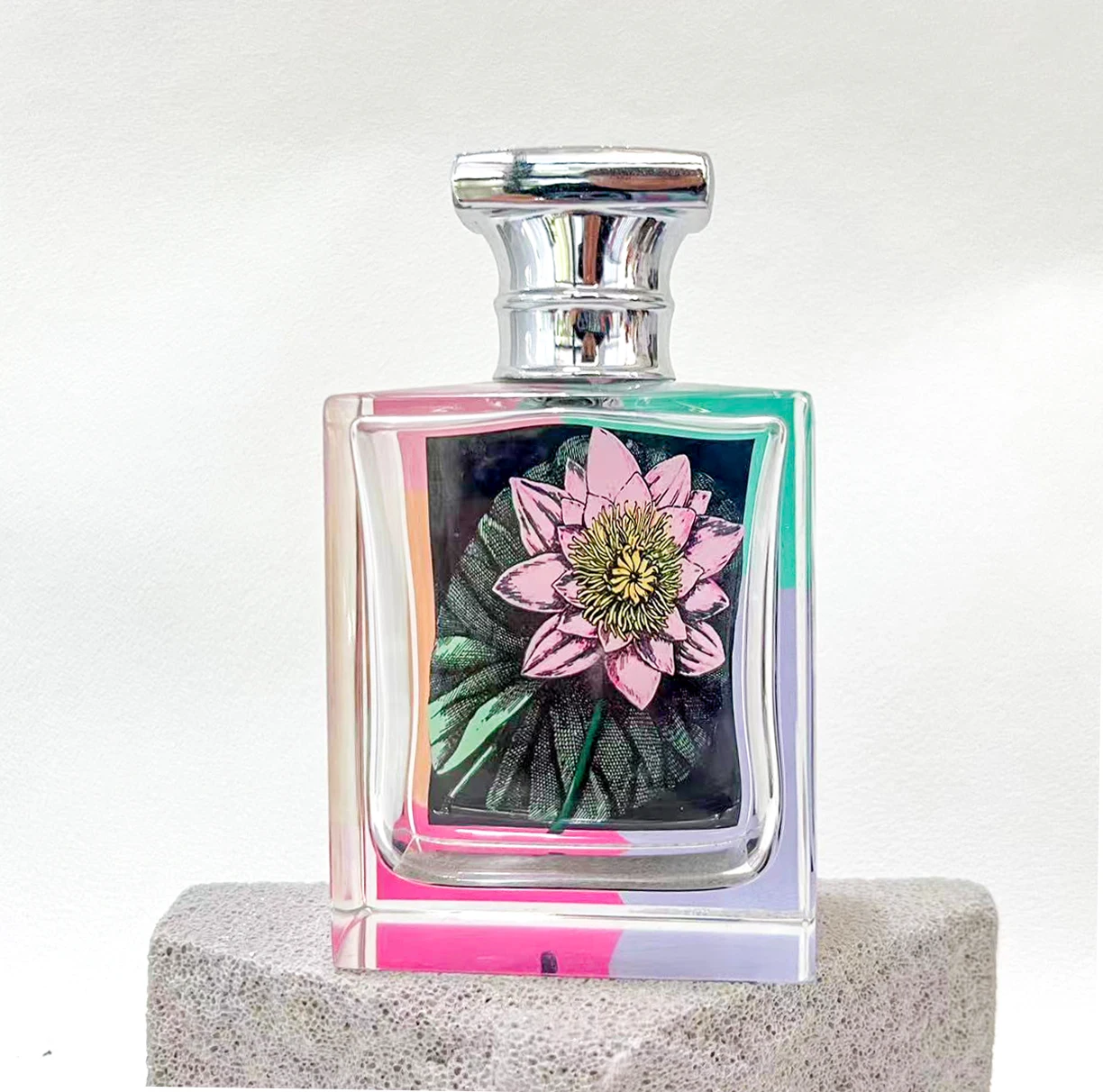 Hanya OEM Rectangular Unique Design Supports Custom LOGO and Colors Small Spray Perfume Bottle Canada
