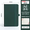 A6 dark green