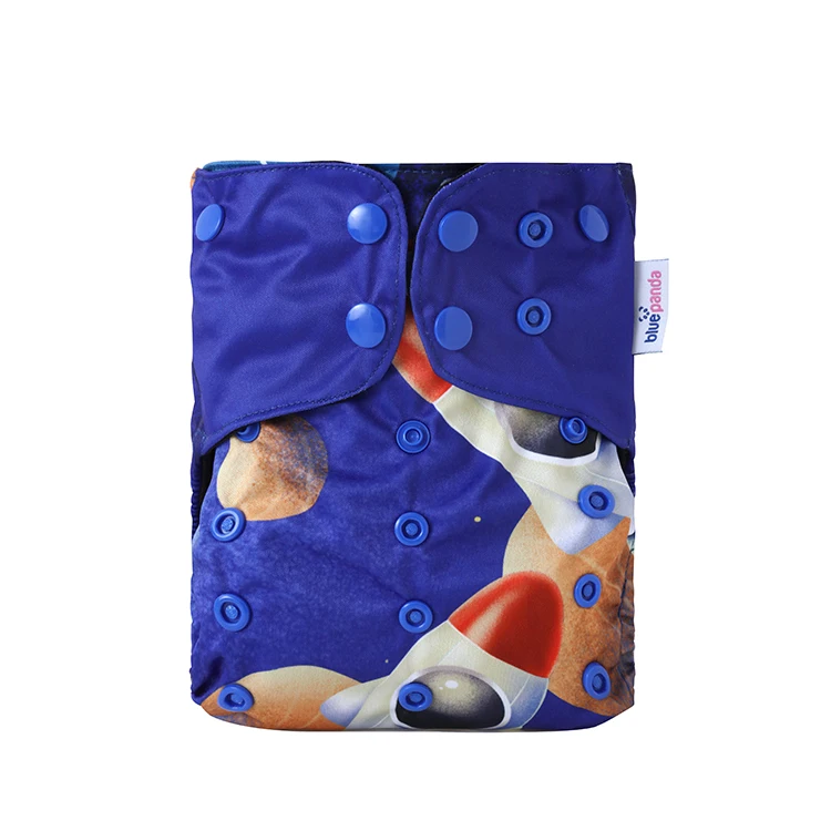 Washable Reusable Wholesale Baby Cloth Diaper AWJ Inner One Size Pockets