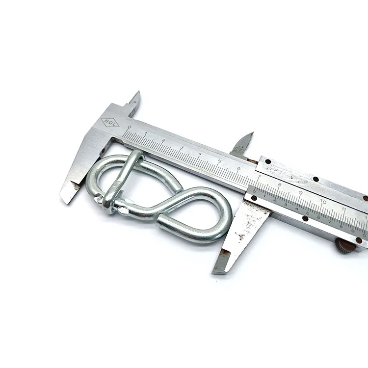 Steel Zinc Plated Rope Shortening with Tongue 8 Shaped Hook