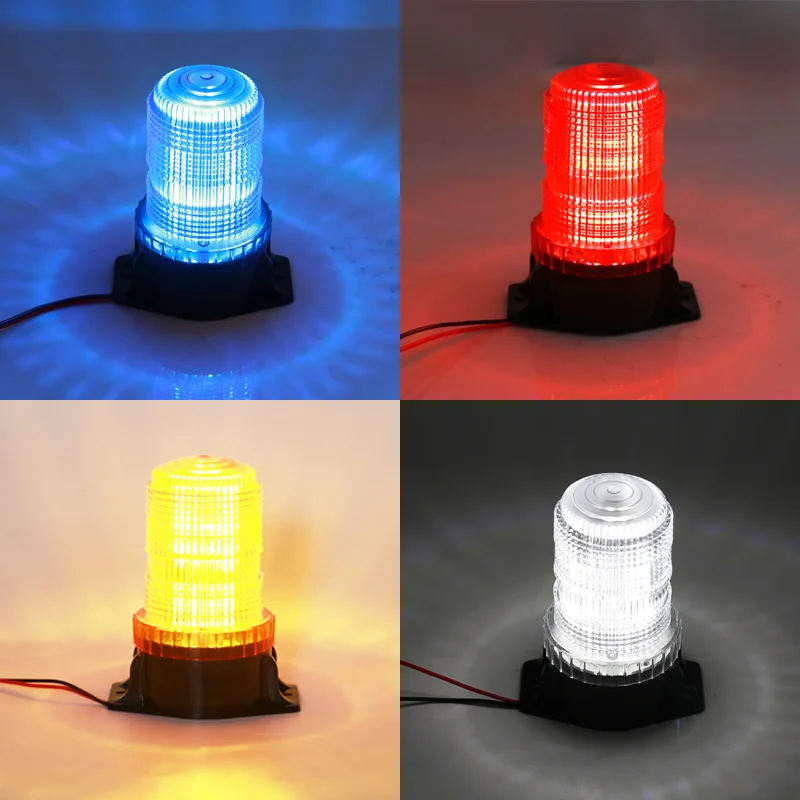 product dc10 110v cylindrical strobe lightwith many colors forklift safety warning light887-33