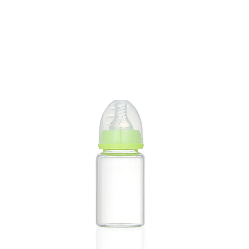 240ML Custom Anti Colic Eco Friendly Baby Milk Clear Baby Bottles Newborn Bottle Oem Glass Water Bottle