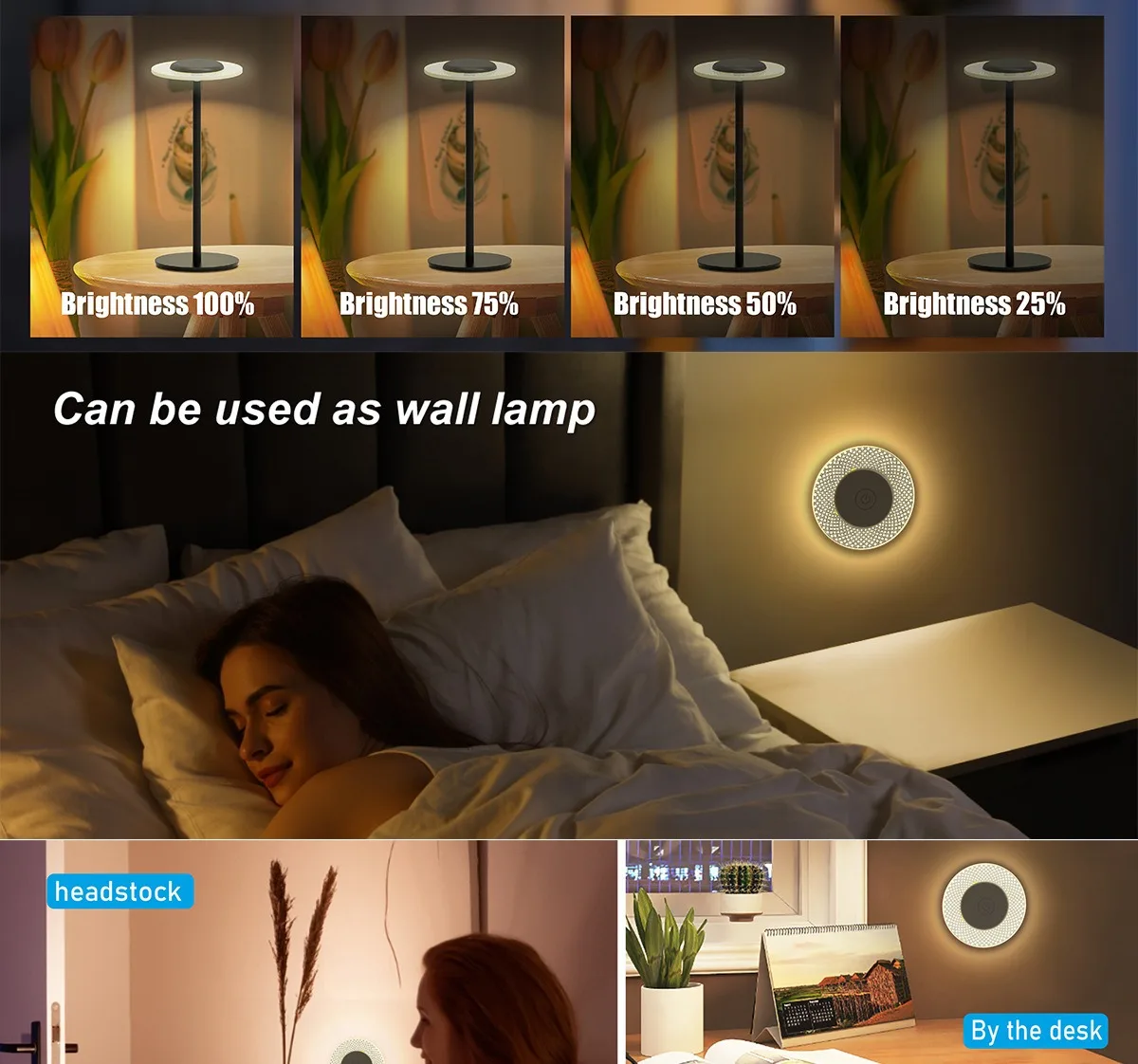 product rgb led light a pair room decor abyss lamp bluetooth ambient night light desktop mood lighting for tv pc gaming christmas gift-42