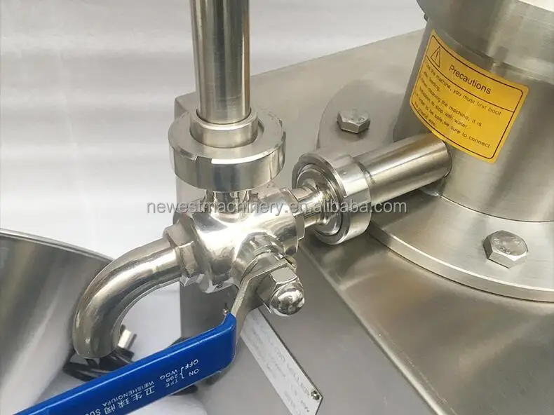 304 Stainless Steel Automatic Nuts Paste Making Machine Colloid Mill