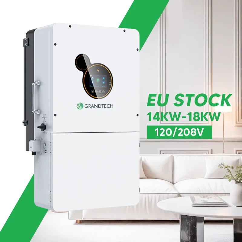 Srne 16KW 18kw 14KW Hybrid UPS Inverter with Pure Sine Wave for 3 Phase Solar Panels Inverter and 48V Lithium Solar Battery