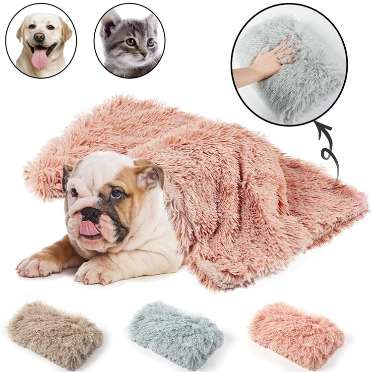 fluffy dog blanket