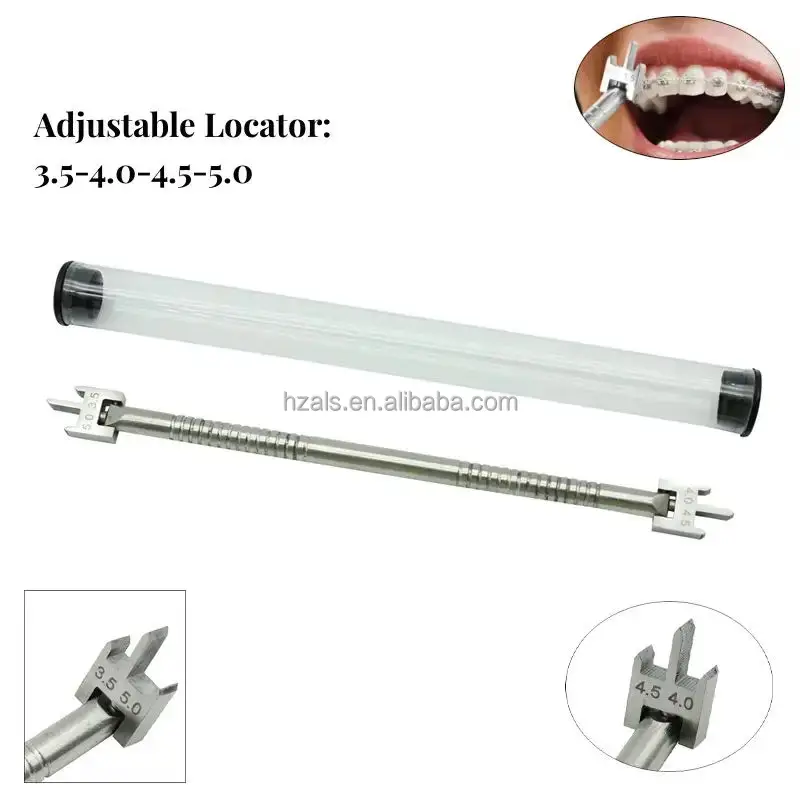 Orthodontic Bracket Positioning Gauge - Manual Dental Instrument for ...