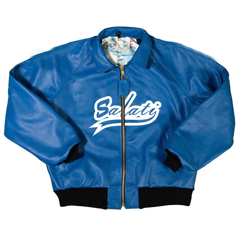 For Custom Wholesale Winter Casual Windproof Polyester/Cotton Zipper Regular Length Bomber Jacket for Men gallery 3