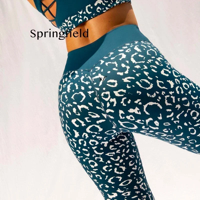 Высококачественные противоскользящие клейкие леггинсы SF с высокой талией для танцев на