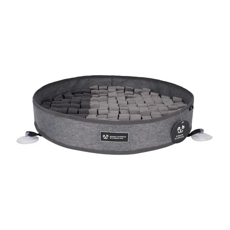 LS OEM Waterproof Interactive Dog Foraging Mat Pet Feed Games Dog Sniffing Mat with Suction Cups