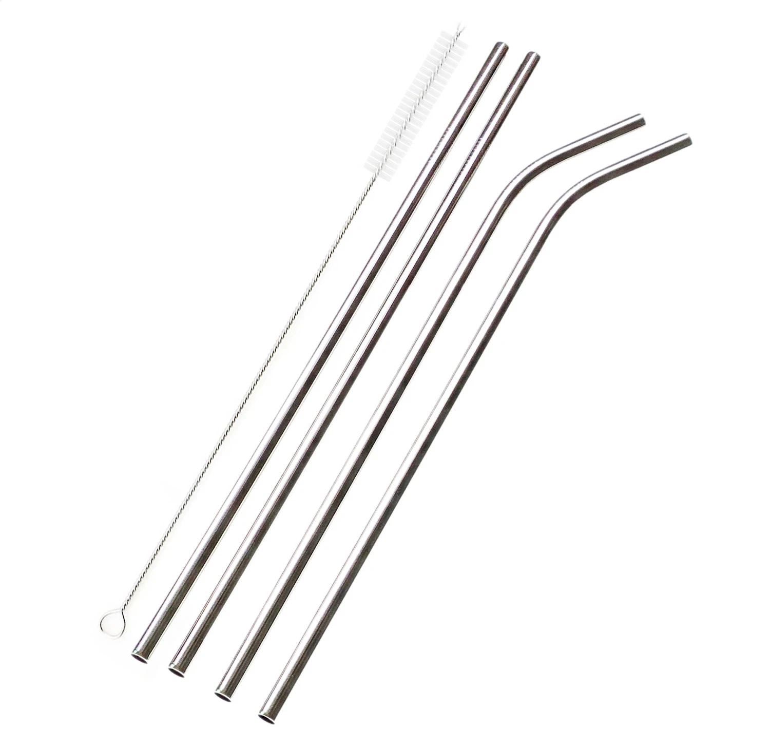 12 inch Colorful Stainless Steel Straws