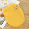 Chaleco oso gofre amarillo