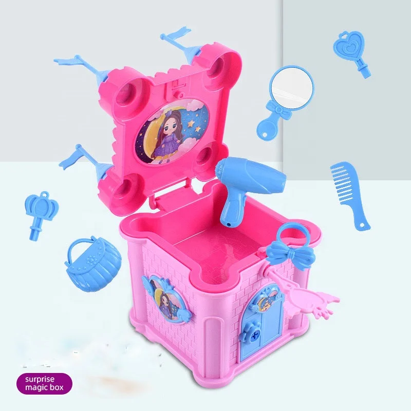 Princess Castle Playhouse with Wardrobe Suprice Magic Box