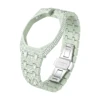 mint green-12 clock