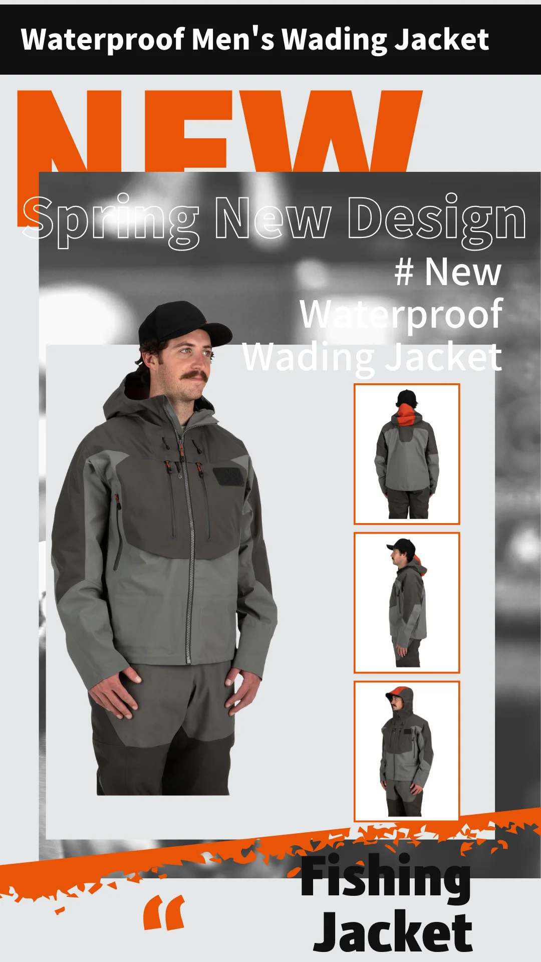 3-layer Nylon Waterproof Fabric 