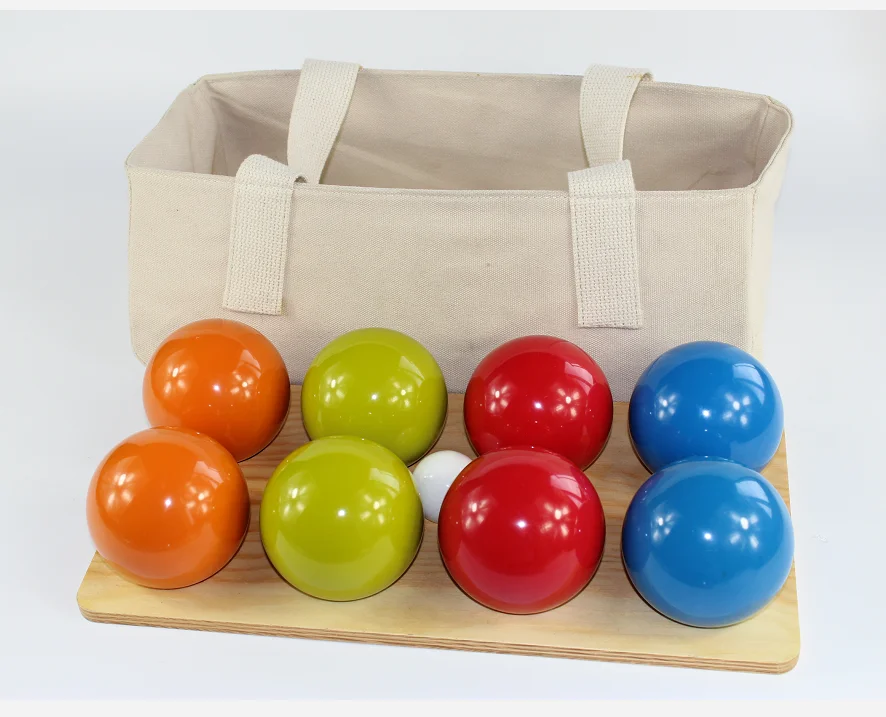 High Quality Bocce Competition Standard Ball Sport Game Resin Material
