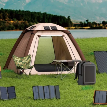 High Quality Solar Powered Roof Top Tent Tailor-Made for Outdoor Camping