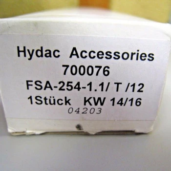 new and original GAUGE , TEMPO / LEVEL FSA254 1.1/T12 & FSA-254-1.1/T/12