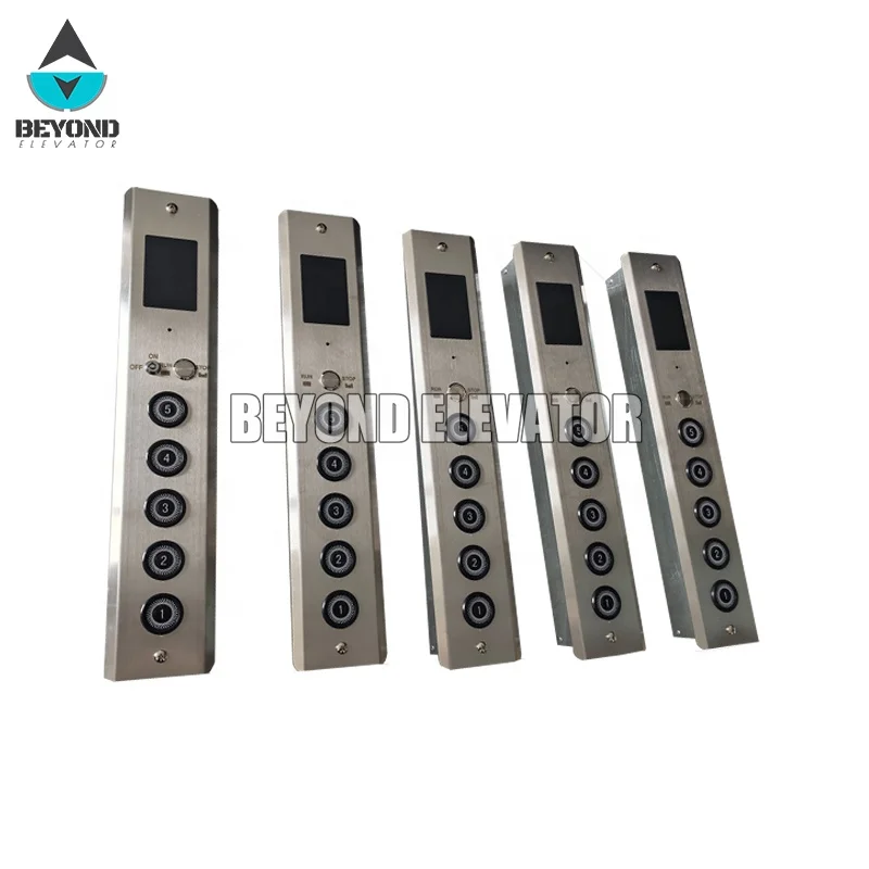 5 Stops Hydraulic Elevator Call Board Elevator Operation Panel Cargo Elevator Control Box Dumbwaiter Display Panel