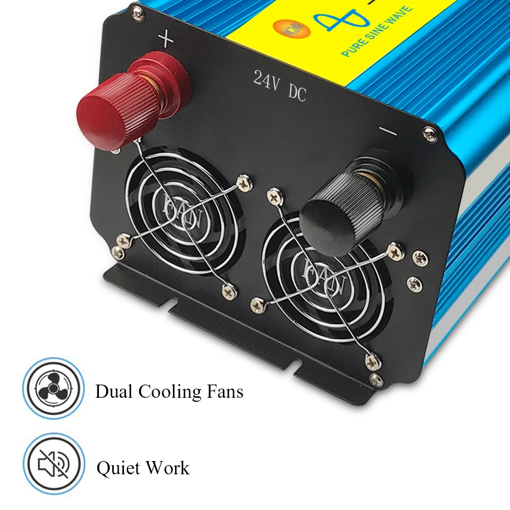 Lvyuan 4000w 8000w Dc 12v 24v Ac 120v 230v Pure Sine Wave Inverter 4kw